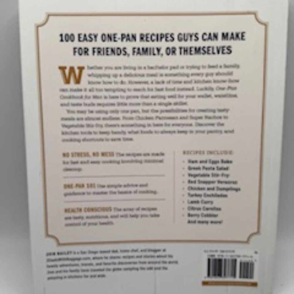 One-Pan Cookbook for Men - Picture 2 of 2